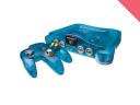 Nintendo 64 clear blue super mario 64 PAL